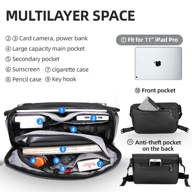 Túi Đeo Chéo MARK RYDEN MR8109 Thời Trang Dành Cho Nam | BigBuy360 - bigbuy360.vn