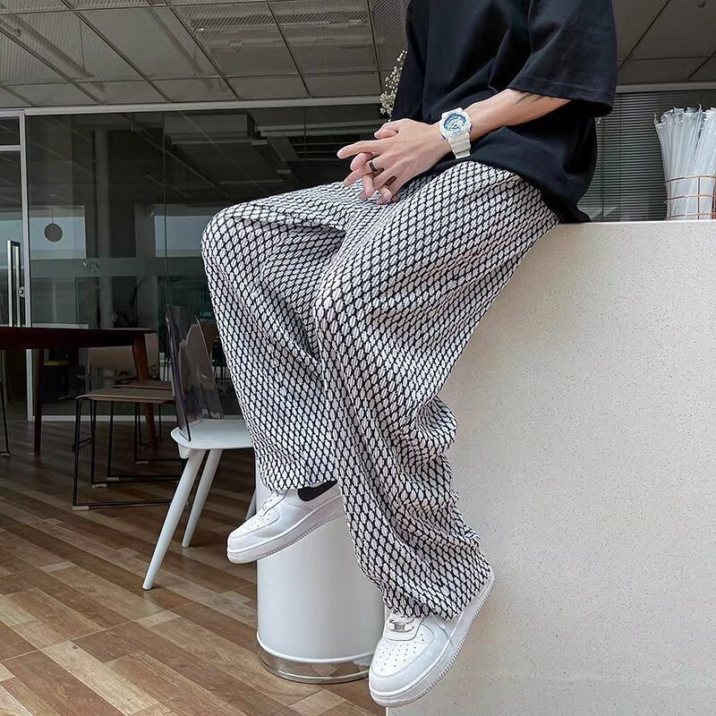 Quần Dài Ống Rộng Phong Cách Hip hop Thời Trang Cá Tính Cho Nam