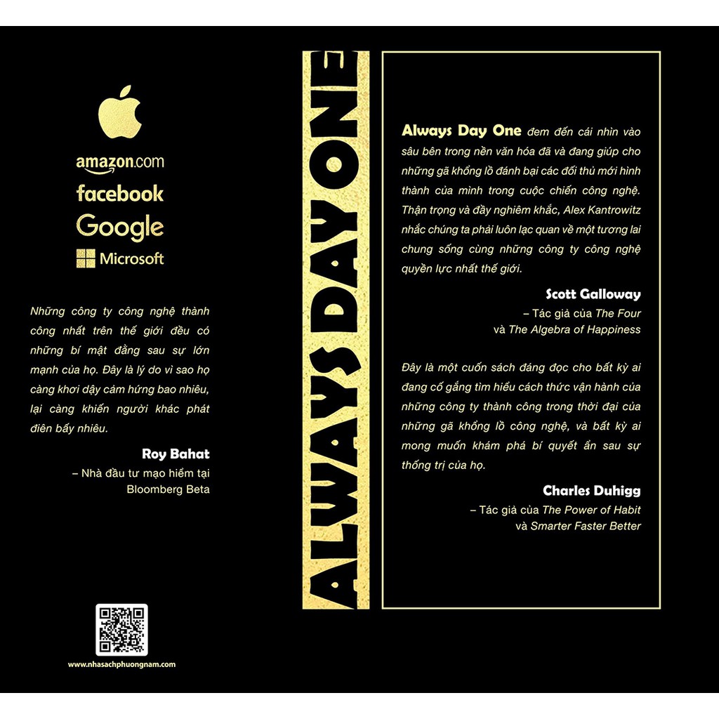 Sách - Always Day One - Công Thức Thành Công Của Amazon, Apple, Facebook, Google Và Microsoft