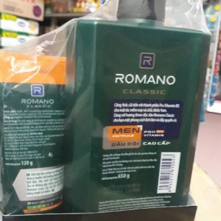 Dầu gội Romano 650g