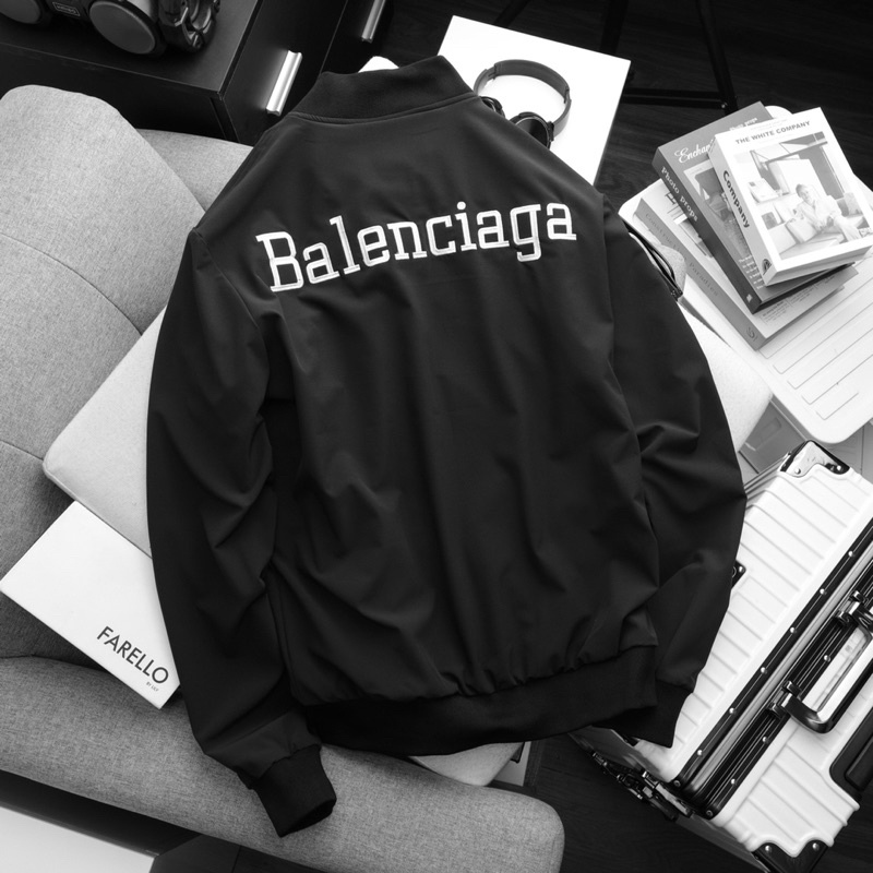 Áo khoác dù cao cấp G u cc i logo thêu form unisex