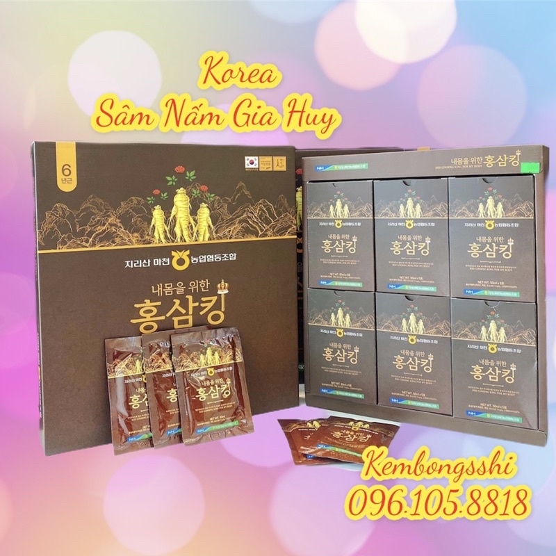 Nước Hồng Sâm Vua CAO CẤP Hàn Quốc