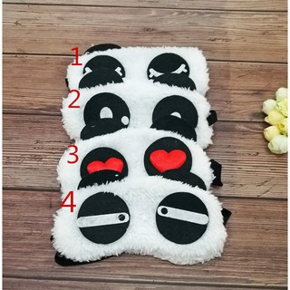 Miếng Bịt Mắt Hình Gấu Trúc Hoạt Hình Đáng Yêu Sáng Tạo