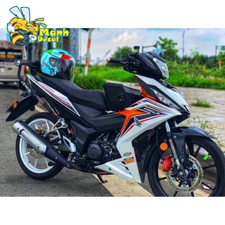 Ten rời xe winner 2018 dán xe trắng