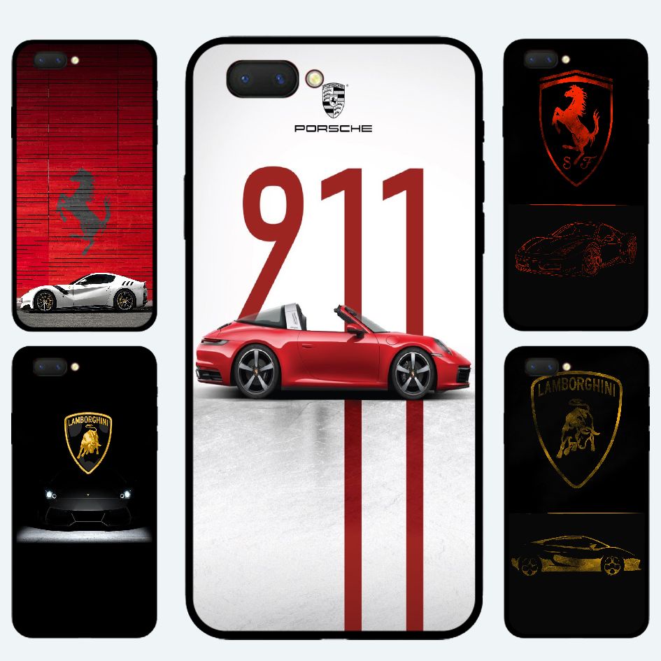 For VIVO Y31 2015 Y51 2015 Y55 Y53 2015 Y69 Y33 Y35 Y37 Y83/y81 Y71 Supercar  Casing Soft Case  Ferrari, Lamborghini and Porsche mobile phone shell