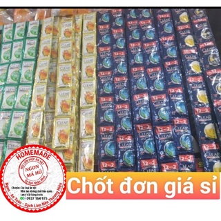 DÂY GỘI CLEAR bạc hà,clear men,clear thảo dược 12 gói X6G