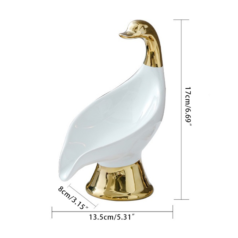 Giá Đỡ Xà Phòng Hình Thiên Nga Sáng Tạo Dễ Vệ Sinh