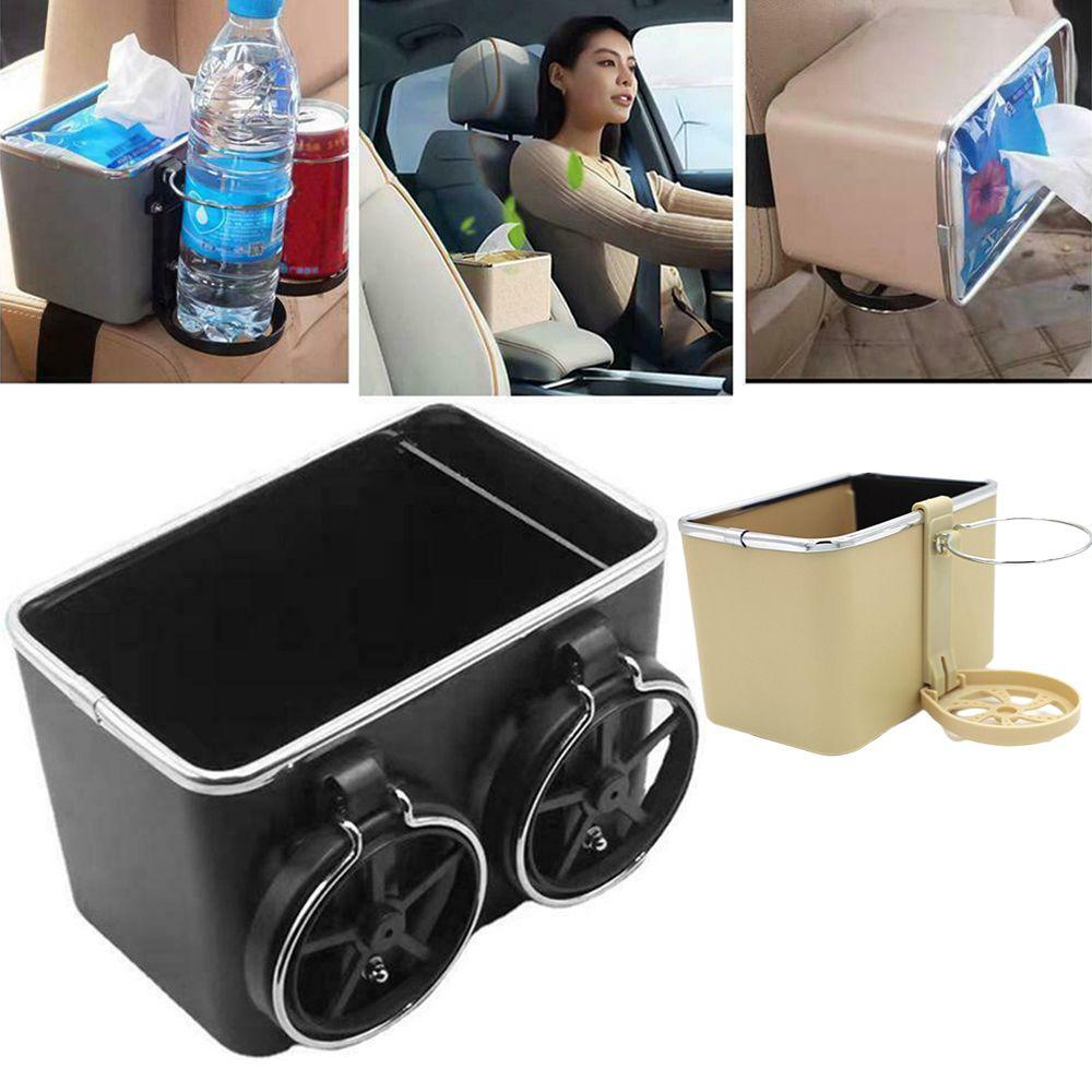 Hộp Đựng Khăn Giấy Đa Năng Gắn Chỗ Tỳ Tay Xe Hơi