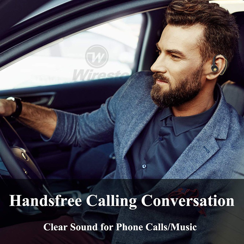 Tai Nghe Nhét Tai Không Dây Kết Nối Bluetooth Có Micro Phong Cách Thể Thao