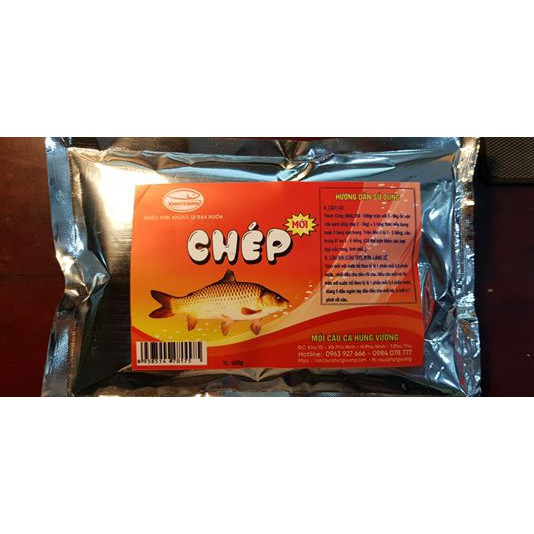 Mồi câu cá Chép Mới - Đặc trị cá chép