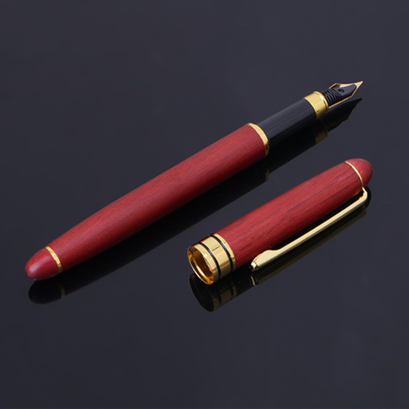 Bút Máy Bằng Gỗ Hồng Chất Lượng Cao