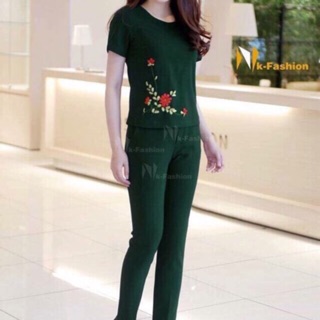 Đồ bộ cát hàn quần dài ( tầm 52kg đỗ lại)