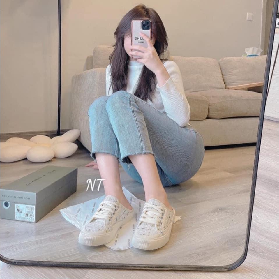 Giày Sục Za.Za Hot Trend 2022 Nữ Kiểu Dáng Hàn Quốc Ulzzang Đủ Size - Giày Đi Học Đi Chơi Trẻ Trung Năng Động