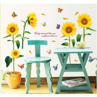 Decal Hoa Hướng Dương