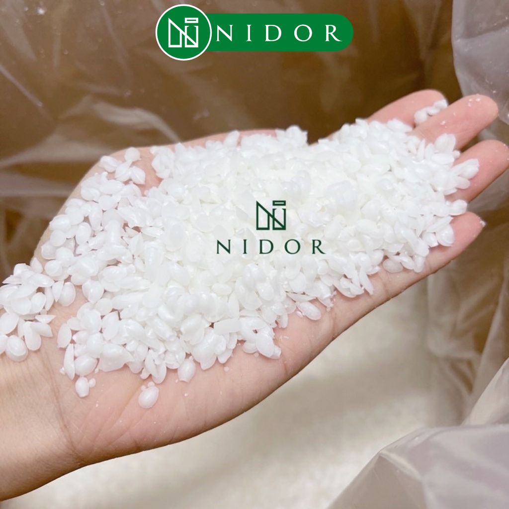 1kg Sáp nhũ hoá mềm mượt Emulsifying Wax - Nguyên liệu làm mỹ phẩm Handmade