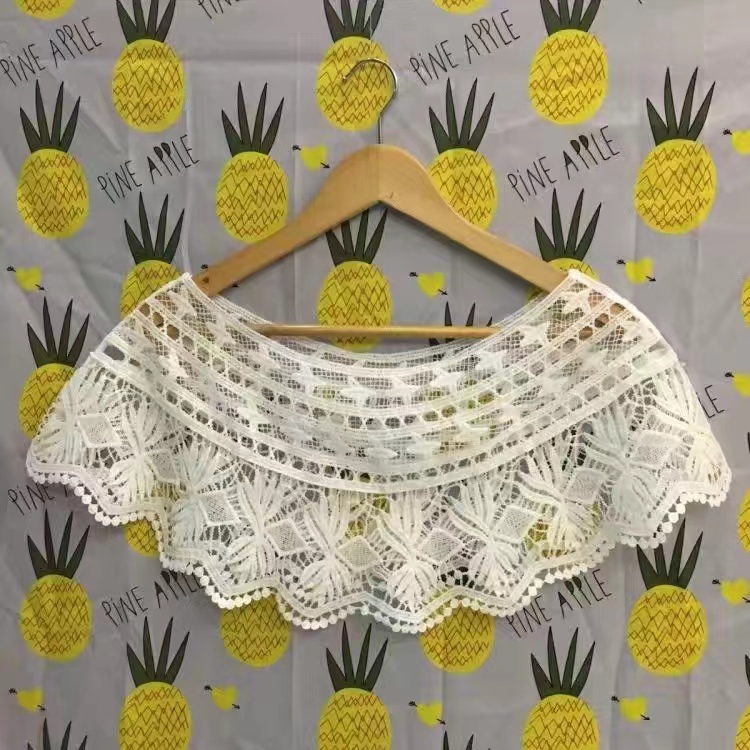 Han Áo Choàng Nhỏ Dệt Kim Rỗng Họa Tiết Hoa Thời Trang Mùa Hè Chống Nắng Cho Nữ