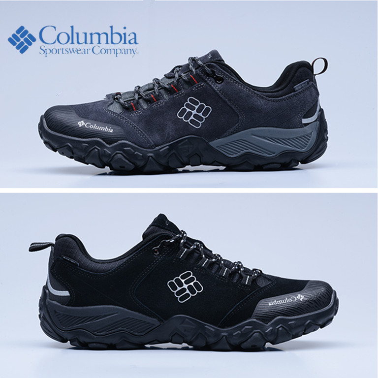 columbia/Columbia Men's Shoes Genuine Spring Cowhide Non-Slip Hiking Shoes Outdoor Waterproof Hiking Boots