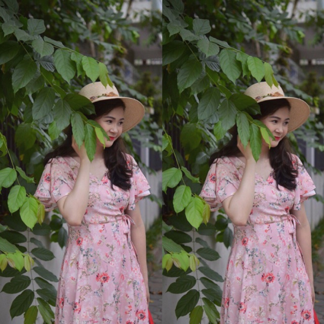 Váy hoa voan lụa 💕💕💕