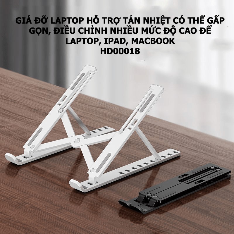 Giá đỡ giá cho laptop và máy tính bảng giá rẻ tiện tiên dụng đa năng dùng cho Laptop, điện thoại, đọc sách S00018