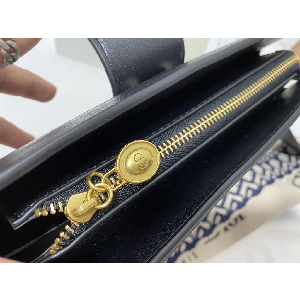 Dior_Túi đeo chéo phụ nữ Túi xách sang trọng bằng da PU Túi đeo chéo lớn