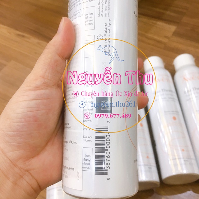 Xịt khoáng Avene_Hàng chemist Úc