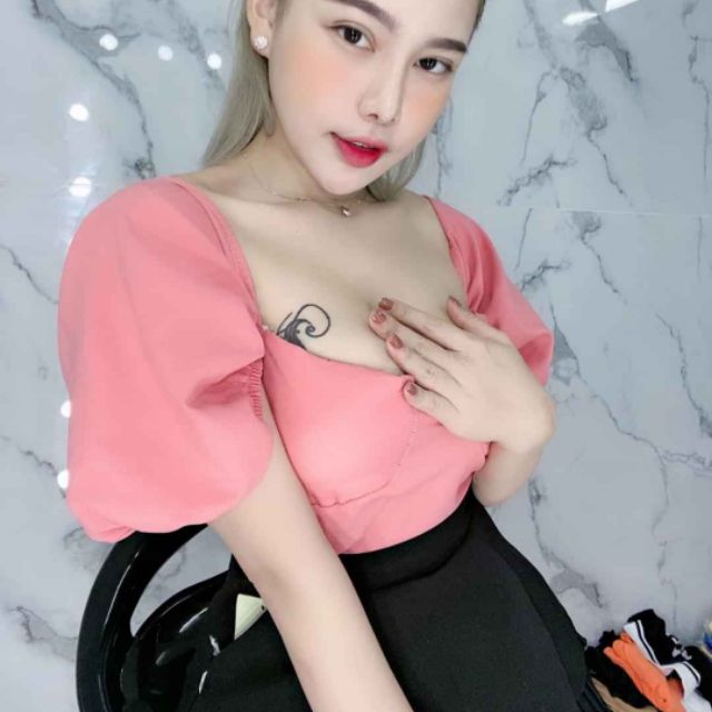 Áo kiểu tay phồng