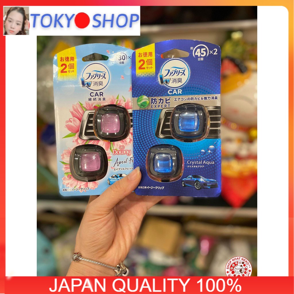 SET 2 CHIẾC Nước hoa ô tô Febreze nội địa Nhật Bản