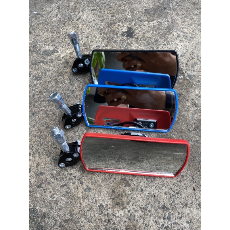 Kính chiếu hậu xe máy, gương chiếu hậu xe máy hình chữ nhật FI Lắp các loại xe máy