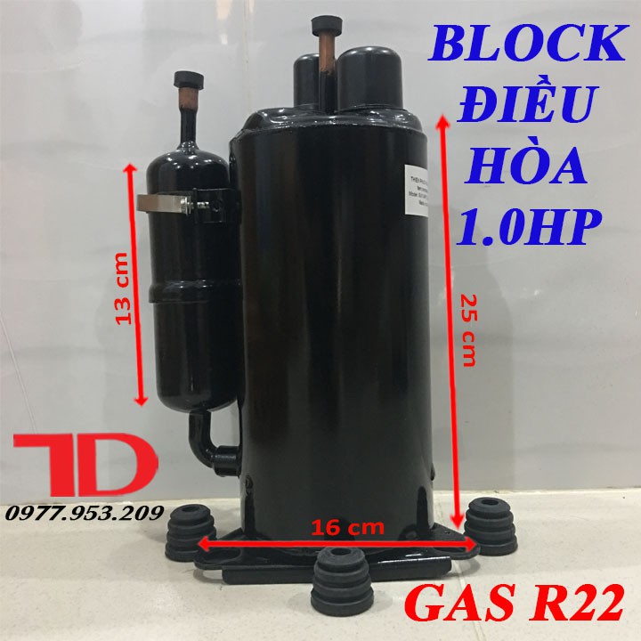 Block điều hòa 1HP 9000BTU hàng mới bầu bé dùng cho R22