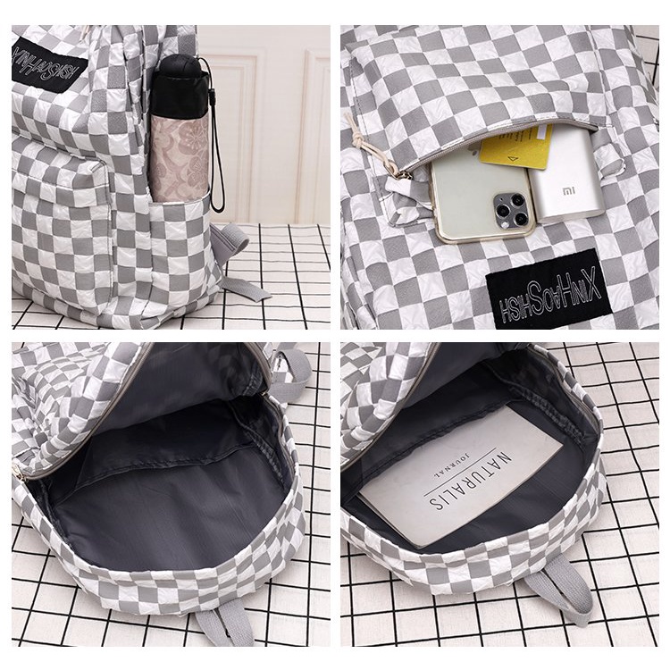 Ba Lô JASMIN NOIR Nylon Đơn Giản Thời Trang Cho Nữ