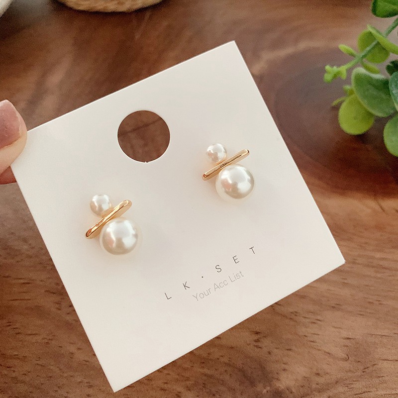 Bông tai ngọc trai Hàn Quốc mới