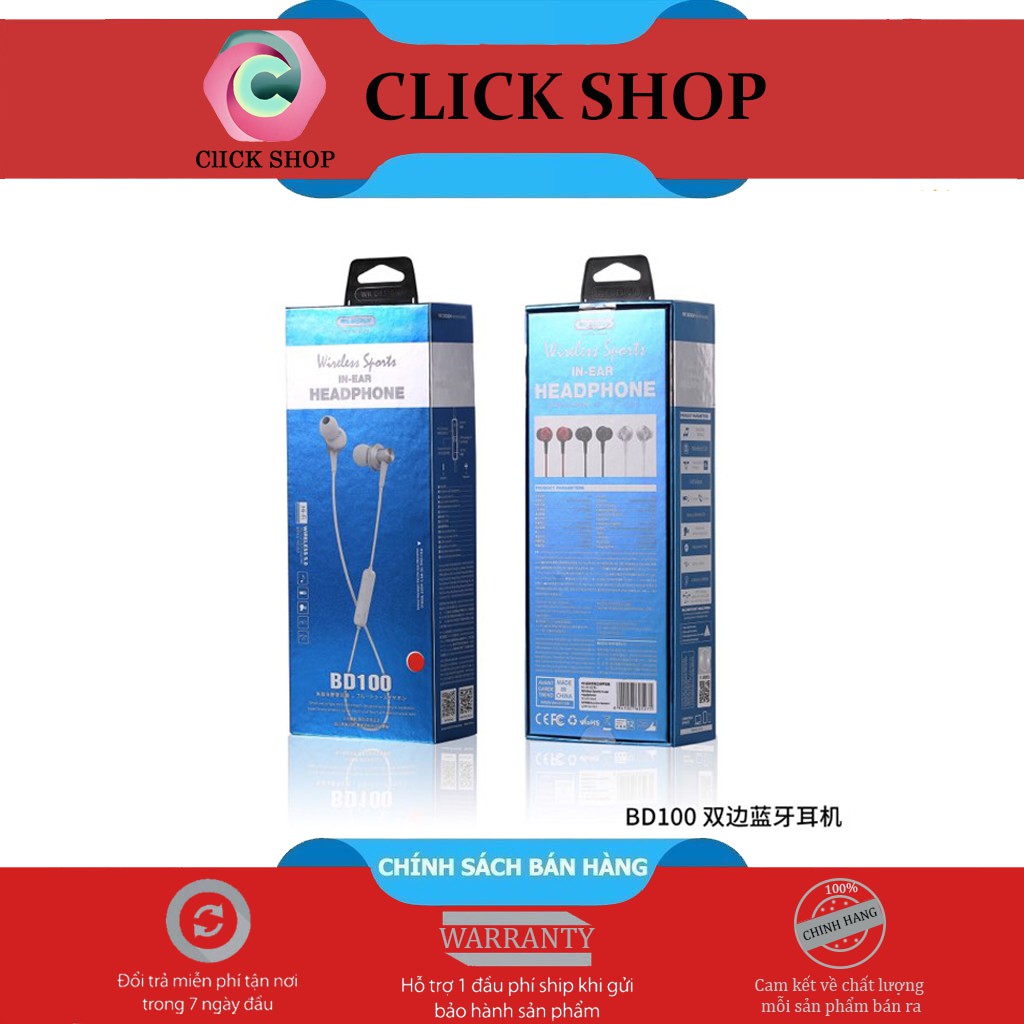 Tai nghe Buletooth WK BD100