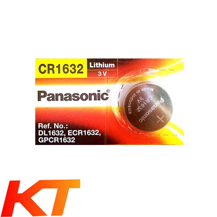 Pin CR2032 / CR2025 / CR2016 / CR1620 / CR1616 / CR1632 / CR1025 / CR1220 /CR1216 PANASONIC CHÍNH HÃNG Xuất xứ Indonesia