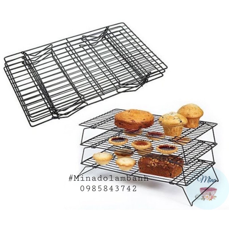 Rack Hong Bánh 3 Tầng