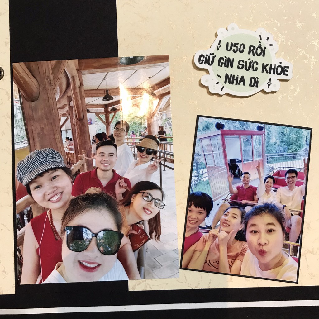 Scrapbook Album ảnh handmade cho Bé Gái