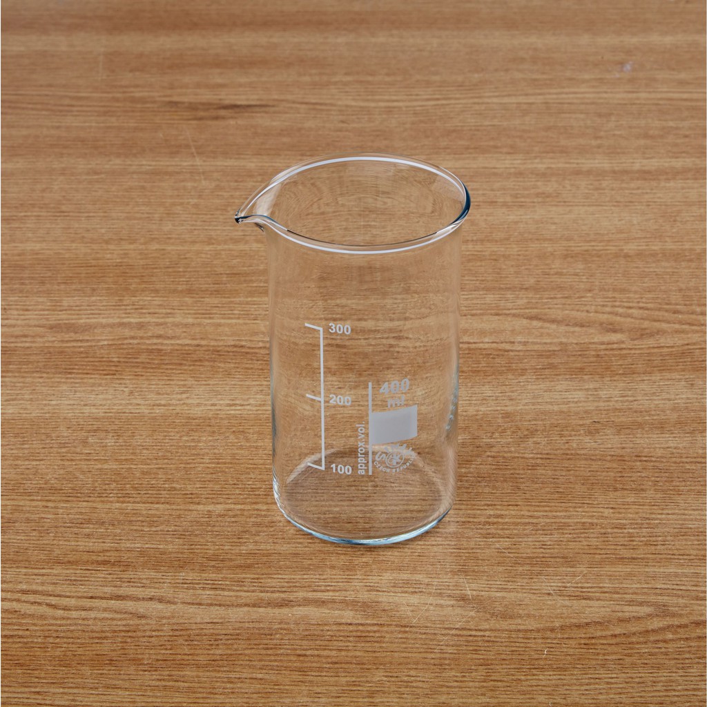 [Hàng Tiệp] Ly cốc đong định lượng pha chế thủy tinh chịu nhiệt chia vạch 250-400 ml | GLASS BEAKERS-SPOUT
