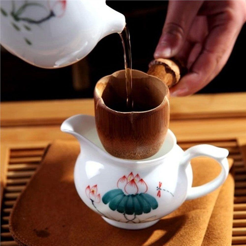Phễu Lọc Trà / Cà Phê Bằng Tre Kiểu Retro Tiện Dụng