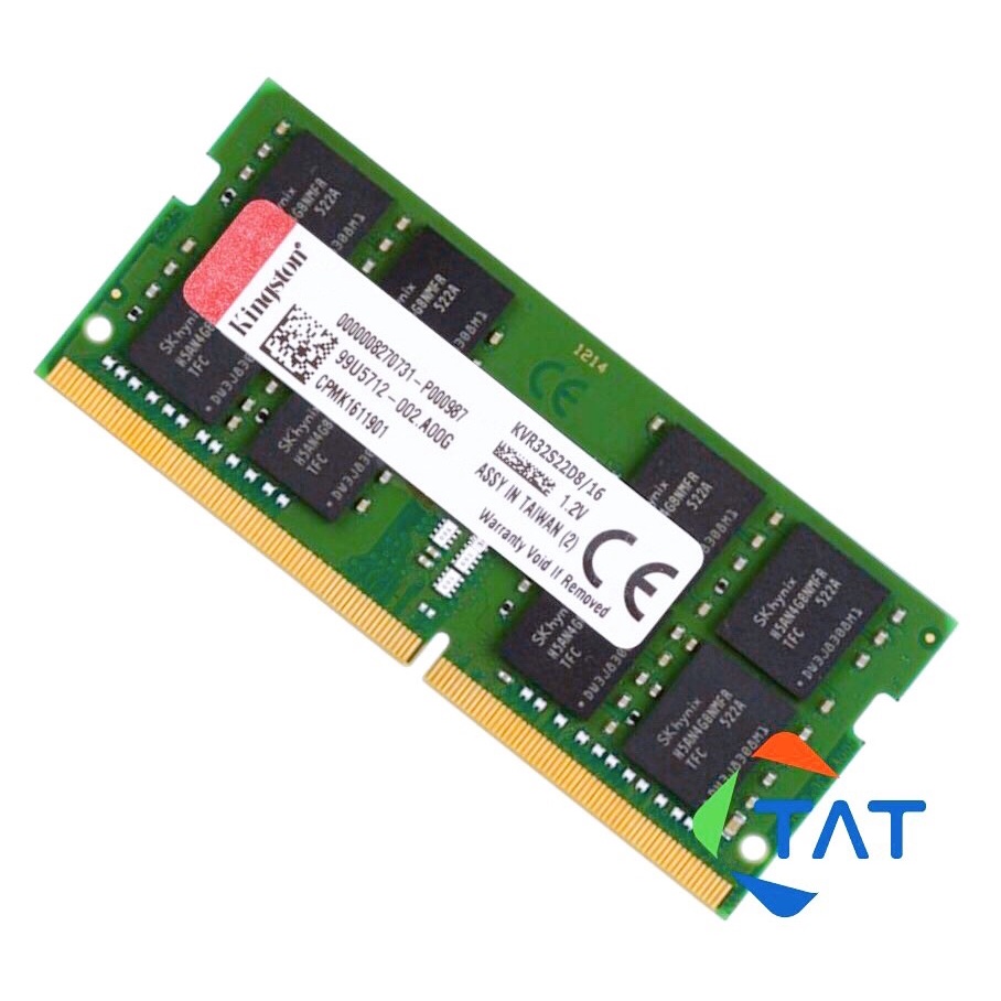 Ram Laptop Kingston 16GB DDR4 3200MHz OEM - Bảo hành 36 tháng 1 đổi 1