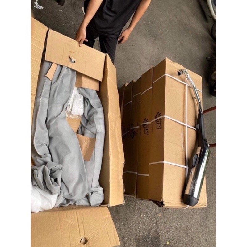 Pô redleo sonic gắn như zin loại PXL/ Zin