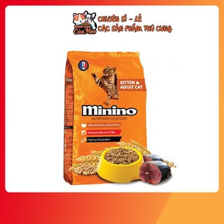 Thức ăn cho mèo Minino Tuna 480g và 1Kg3