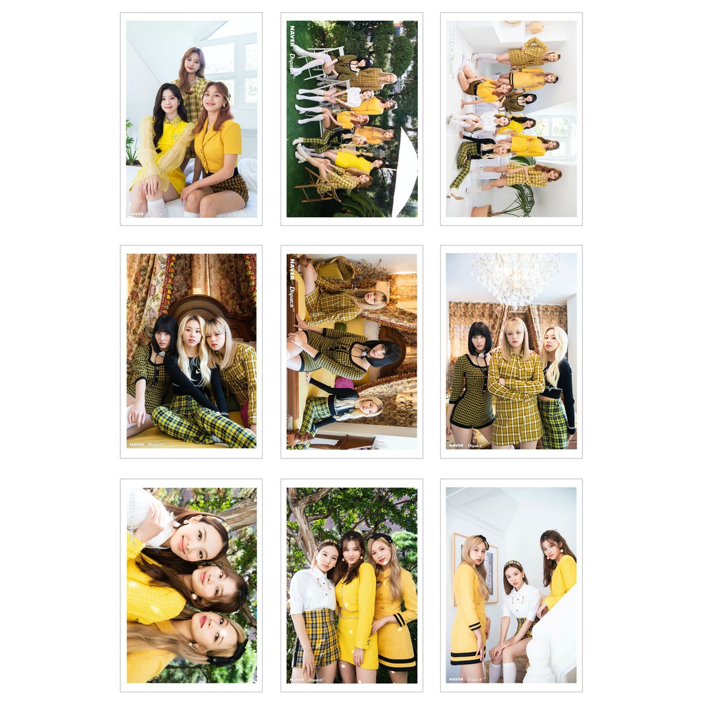 [Ép lụa] Lomo Card Ảnh TWICE -Eyes wide open by Naver x Dispatch 36 ảnh )