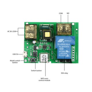 Mạch Điều Khiển Nguồn Sonoff 30A