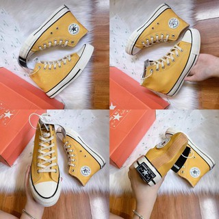 Giày sneaker cv vàng cao cổ - Thảo Giày- sz 37,43