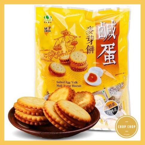 Combo 2 Gói Bánh quy Đài Loan Trứng Muối 500g Siêu Hấp Dẫn
