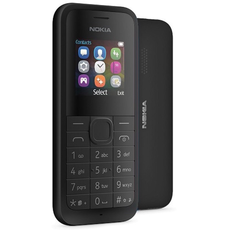 Điện thoại Nokia 105 siêu rẻ - 1 Sim và 2 Sim - Pinđủ -  sac Hàng công ty