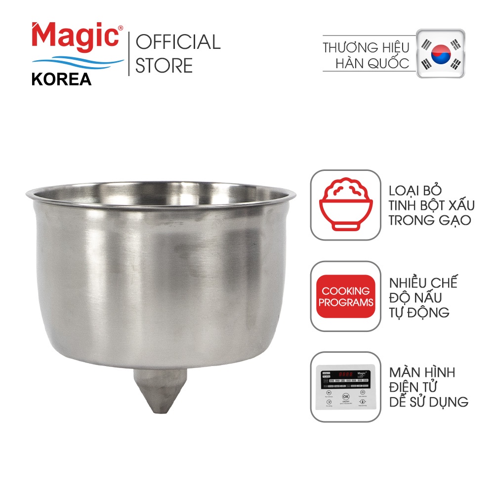 [Mã ELHADEV giảm 4% đơn 300K] Nồi Cơm Điện Tách Đường Magic Korea A-511