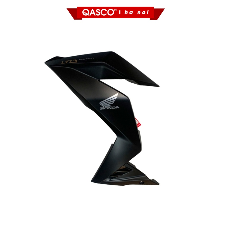 _ _Nhựa cánh yếm ốp sườn trái HONDA Winner 150 V1 LTD EDITION Đen mờ chữ vàng) _HN