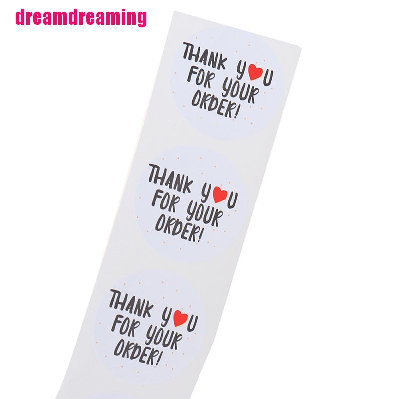 500 Miếng Dán In Chữ Thank You For Your