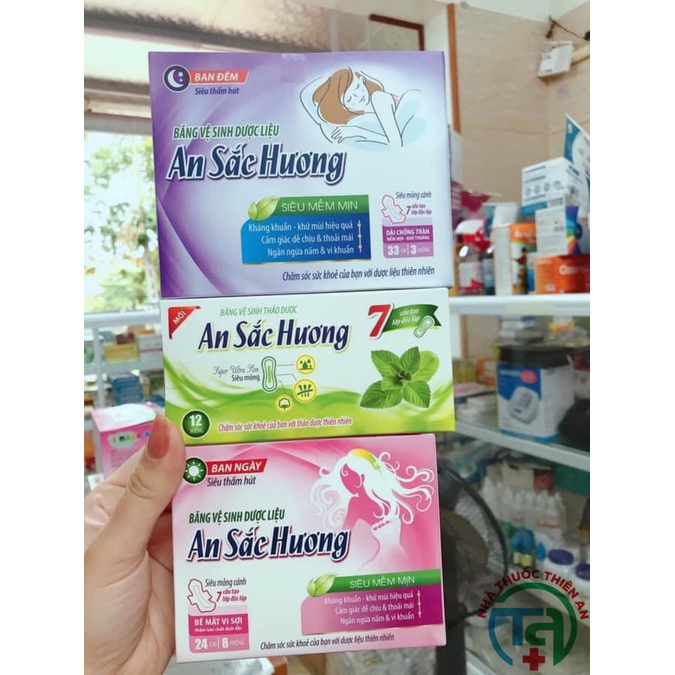 Băng vệ sinh An Sắc Hương
