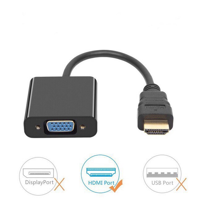 Cáp chuyển hdmi sang vga